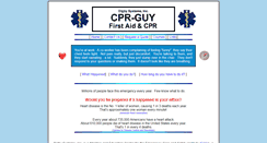 Desktop Screenshot of cpr-guy.net