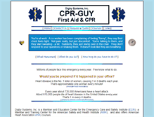 Tablet Screenshot of cpr-guy.net